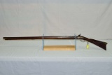 James Teaff Sr.  Full stock Percussion muzzleloader  Cal Aprox. .45  42” Barrel  Steubenville OH