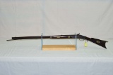 John C Knecht  Half stock percussion muzzleloader  Cal Aprox. .32  34”/.88 Oct. Barrel  Canal Dover,