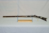 Levi Biddle Full stock percussion muzzleloader  Cal Aprox. .30  38”/.86” Oct. Barrel  Shanesville, T