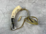 Powder Horn Inscribed 