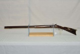 Jessie Middaugh  Half stock percussion muzzleloader  Cal Aprox. .40  36.5”/1” Oct Barrel  Farmerstow