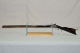 Adam Stilgenbauer  Half stock percussion muzzleloader  Cal Aprox. .30  36.5/.915” Oct. Barrel  Wines