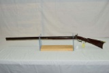 Nimrod Teaff  Half stock percussion muzzleloader  Cal Aprox. .36  38”/.95” Oct. Barrel  Steubenville