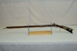 Jacob Albright Jr.  Full stock flint lock muzzleloader  Cal .50  37.5”/.78” Oct. Barrel  D Kornman n