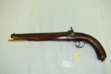 Unknown   Percussion Pistol  Cal .45  10” Barrel