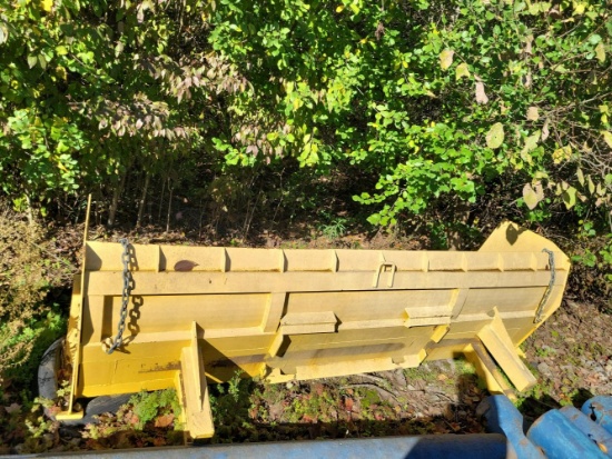 10' snow pusher / homemade