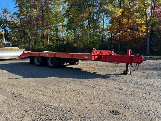 Eager Beaver double axle trailer/ rated 15-ton