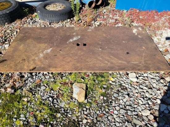 3/4'' x 5' x 10' road plate