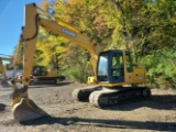 2007 JD 120C crawler excavator showing 10,422 hrs