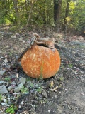 3,000lb demolition wrecking ball