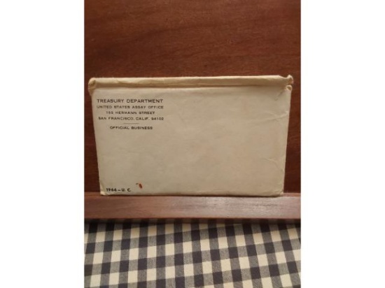 1964 U.S. MINT P AND D SET
