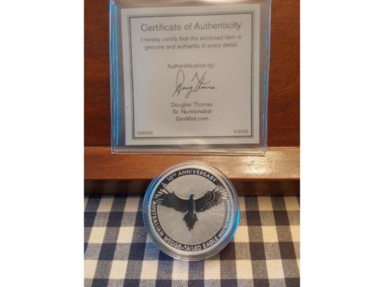 2024 AUSTRALIAN WEDGE-TAILED EAGLE 1-OZ. .9999 SILVER