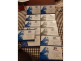 STATE QUARTERS PROOF SETS LOT INCLUDING 3 SILVER SETS