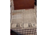 LOT OF 25- $1. SILVER CERTIFICATES