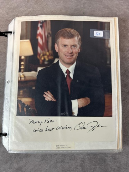 (80+)Political Autographs - Last Name Starts with "Q-R"