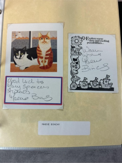 (80+) Author Autographs - Last Name Starts with "B"