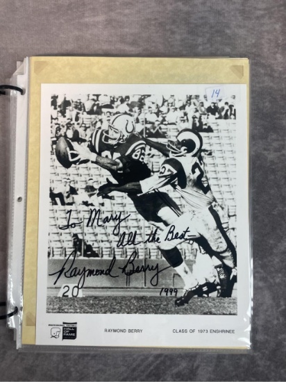 (40+) Hall of Fame Football Autographs