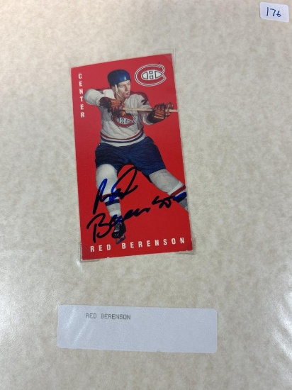 (60+) Hockey Autographs - Last Name Starts with "B"
