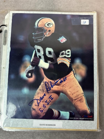 (40+) Hall of Fame Football Autographs