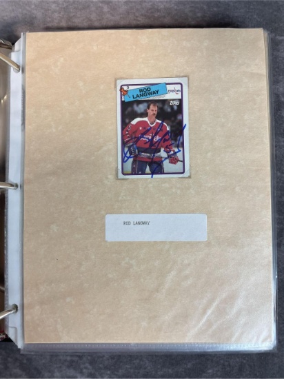 (60+) Hockey Autographs - Last Name Starts with "L"
