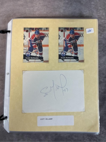 (60+) Hockey Autographs - Last Name Starts with "M-N"