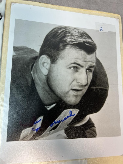 (40+) Hall of Fame Football Autographs