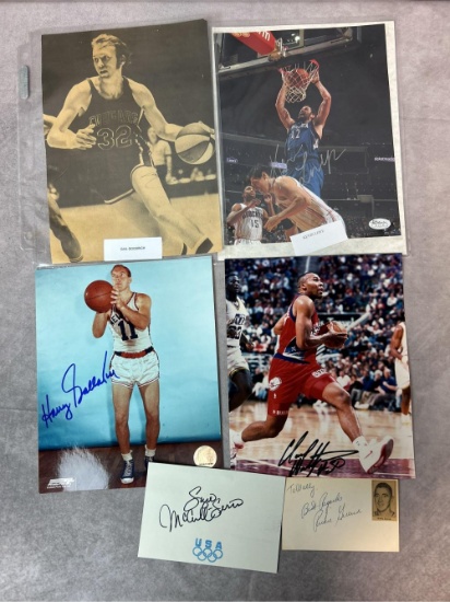 (25+) Basketball Signed Photos & Cards