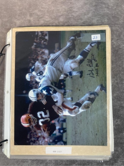 (40+) Hall of Fame Football Autographs