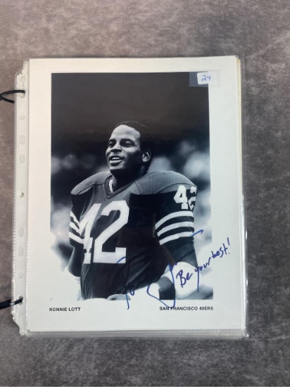 (40+) Hall of Fame Football Autographs