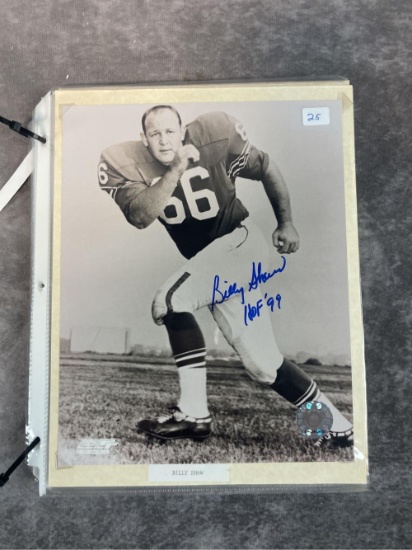 (40+) Hall of Fame Football Autographs
