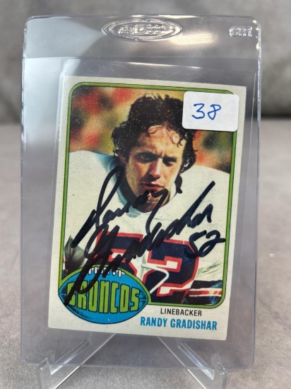 1976 Topps Signed Randy Gradishar Rookie