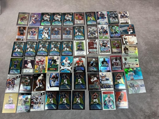 (55+) Signed Football Cards