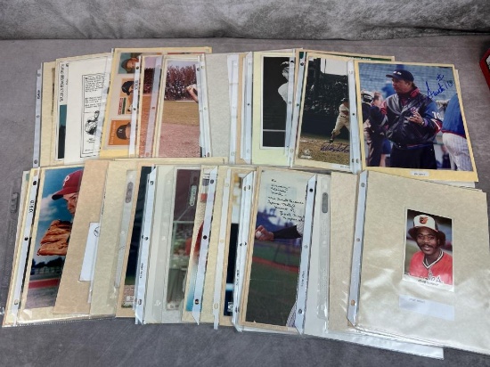 (50+) Hall of Fame Baseball Autographs - Mainly Photos