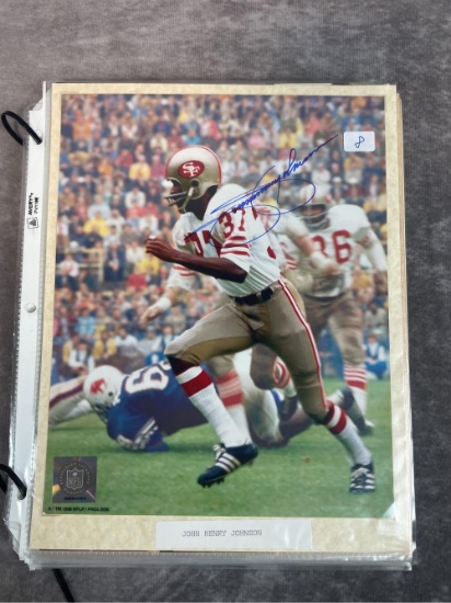 (40+) Hall of Fame Football Autographs