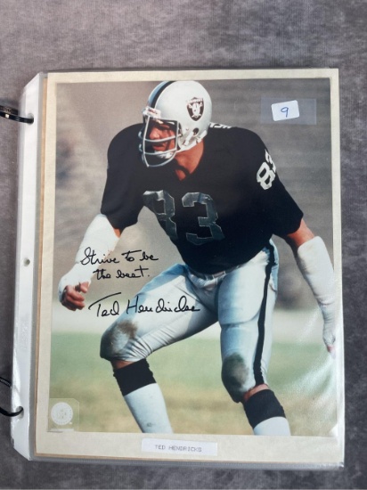 (40+) Hall of Fame Football Autographs