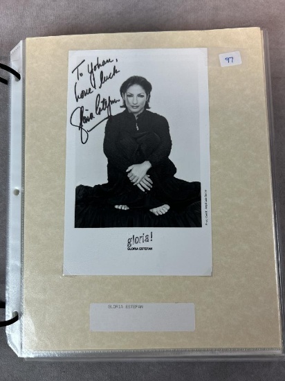(60+) Musician Autographs - Last Name Starts with "E"