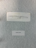(70+)Political Autographs - Last Name Starts with 