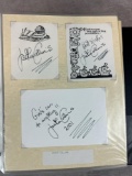 (90+) Author Autographs - Last Name Starts with 