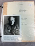 (90+) Author Autographs - Last Name Starts with 