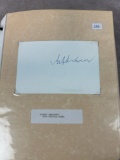 (80+) Nobel Prize Autographs - Last Name Starts with 