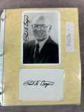 (80+) Noble Prize  Autographs - Last Name Starts with 
