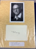(80+) Noble Prize  Autographs - Last Name Starts with 