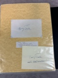(90+) Noble Prize  Autographs - Last Name Starts with 