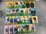 (30) Unsigned Goal Line Art Cards