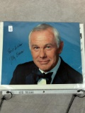 Johnny Carson, Jason Bateman, Ice T & Dave Prowse (Darth Vader) Signed Items