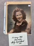 (3) Shirley Temple Black Signed Items