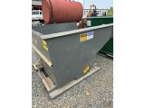 2 yard portable steel dumpster