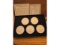 SET OF 5 DIFFERENT O-MINT MORGAN DOLLARS CH/BU