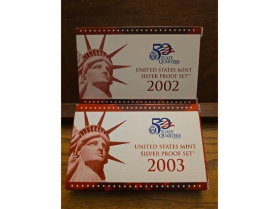 2002,03 SILVER PROOF SETS