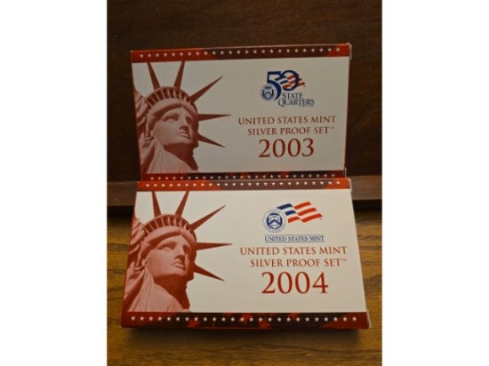 2003,04 SILVER PROOF SETS